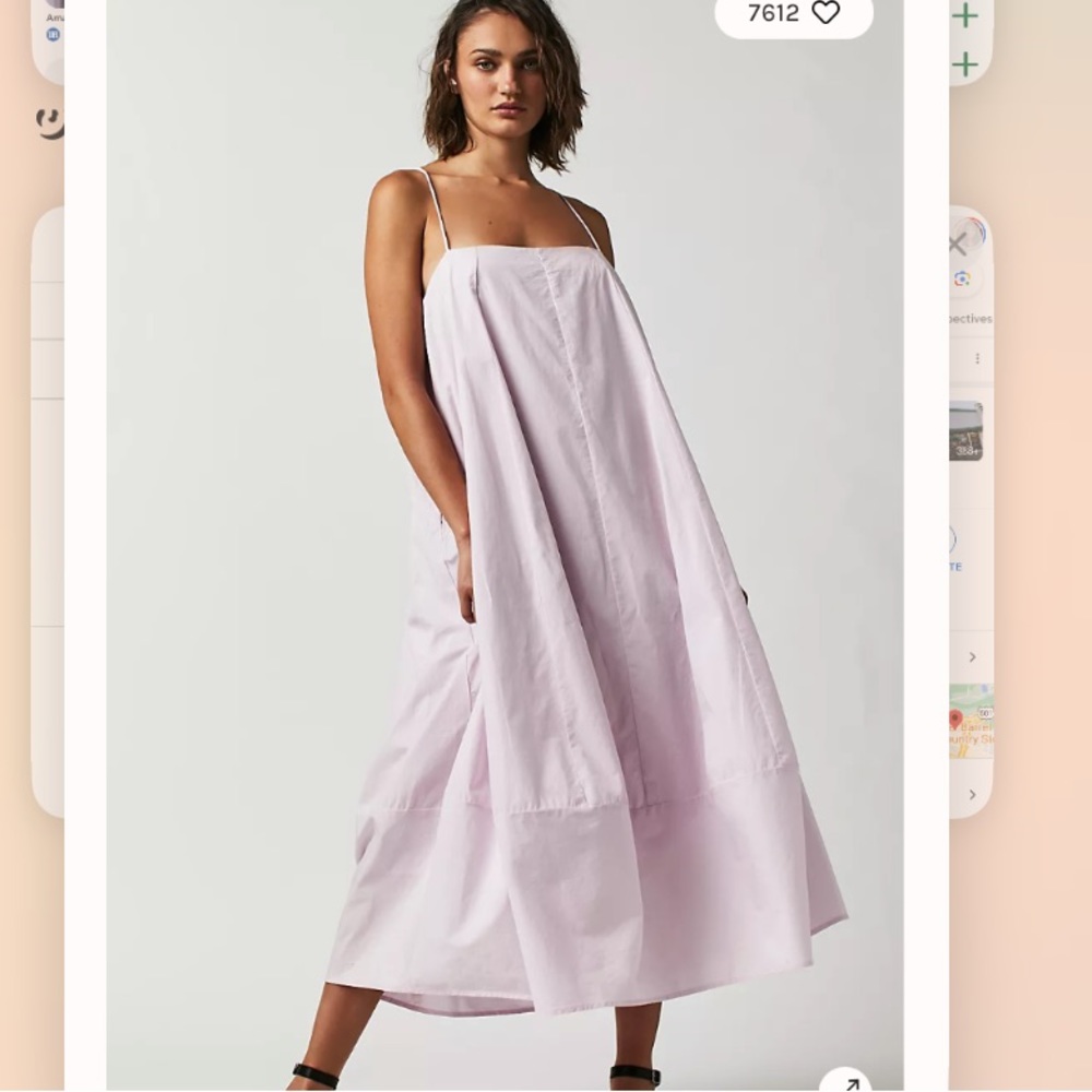 Free People Struttin Midi Dress